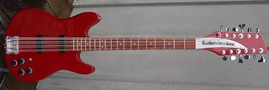 Kenny Howes' Rickenbacker 2030 4-String to 12-String Bass Conversion