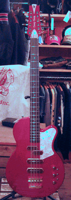 Headstock is inscribed "Cheap Trick".