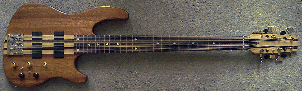 2013 Custom 12-String Bass built by Bill Fellows