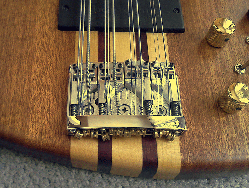 "I also prefer Bartolini pickups and I liked the look of the heavy Schaller Bridge from your article on the Music Man 5-string bass conversion."