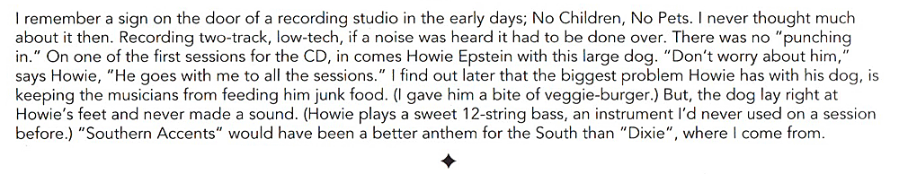 Paragraph from the liner notes.