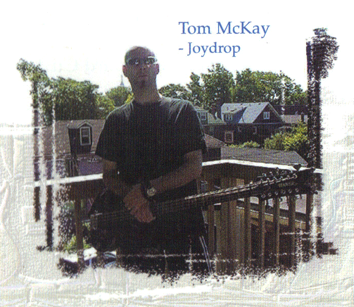 Tom McKay and his Hamer CH-12. Photo from the Hamer 2001 catalog.