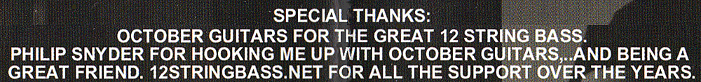 From the liner notes - thanks for the props, Monty!