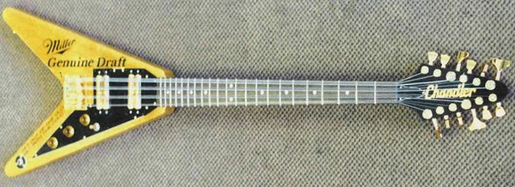 The first Chandler 12-string bass.