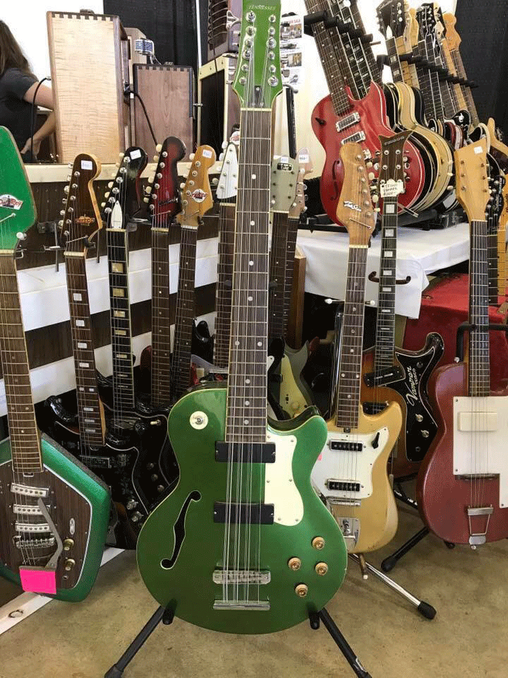 In the land of normal-sized guitars, the giant Tennessee 12-string bass will be king.