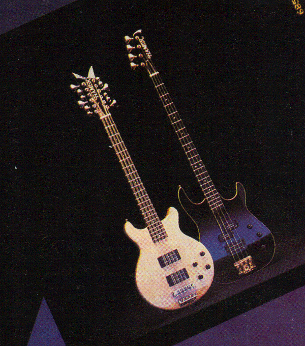The B12S 12-string bass is included.