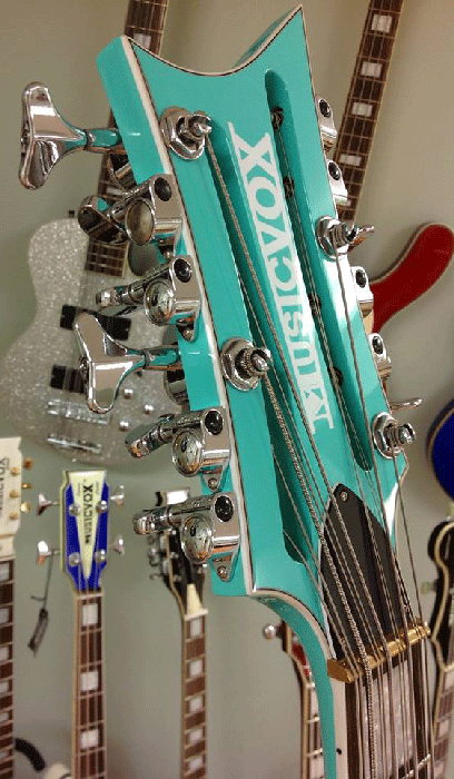 Prototype headstock.