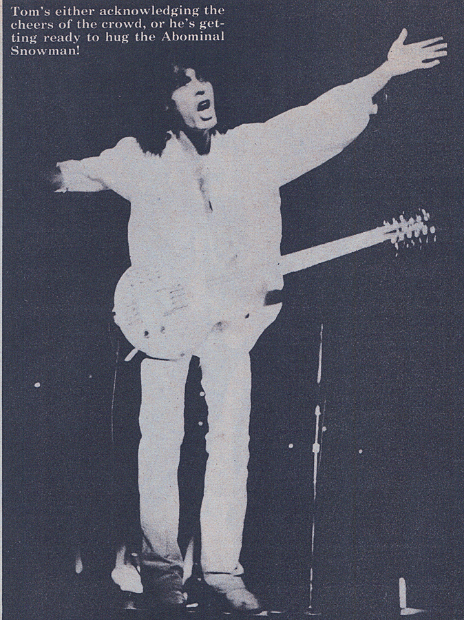 Tom loves the 12-string bass THIS much….