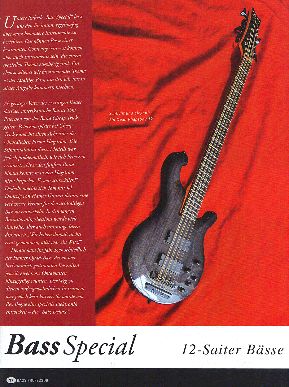 Bass Professor — 12-String Bass Encyclopedia