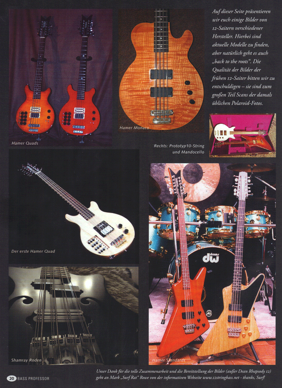 Bass Professor — 12-String Bass Encyclopedia