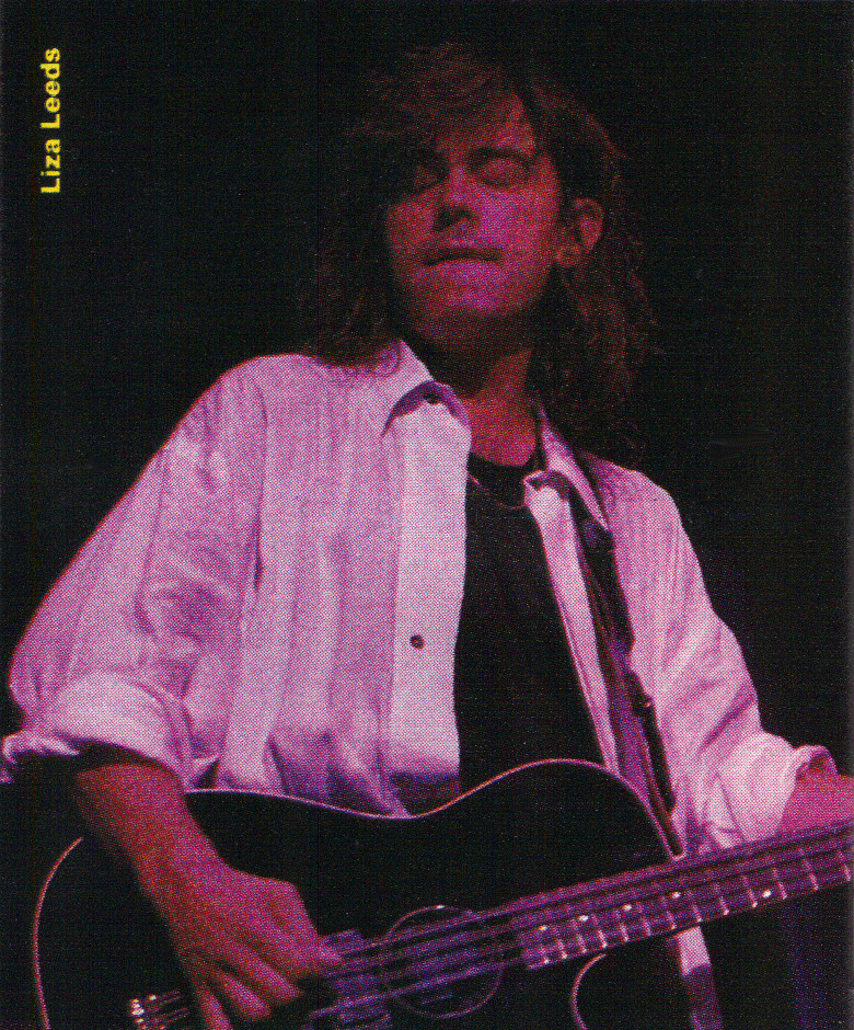 Tom Petersson and the black Hamer B12A 12-string bass.