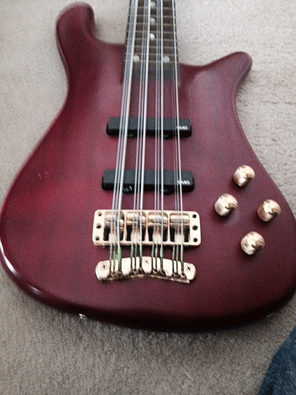 Warwick 12-string bass owned by Doug Wimbish.