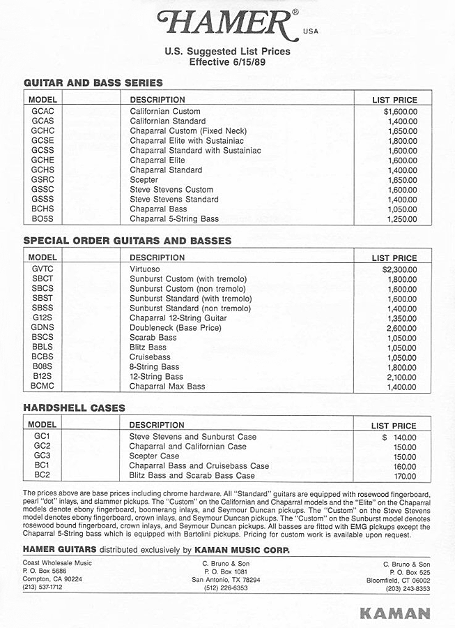 1989 — 12String Bass Encyclopedia