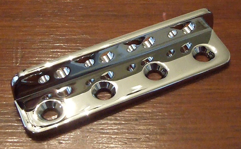 8 string outlet bass bridge