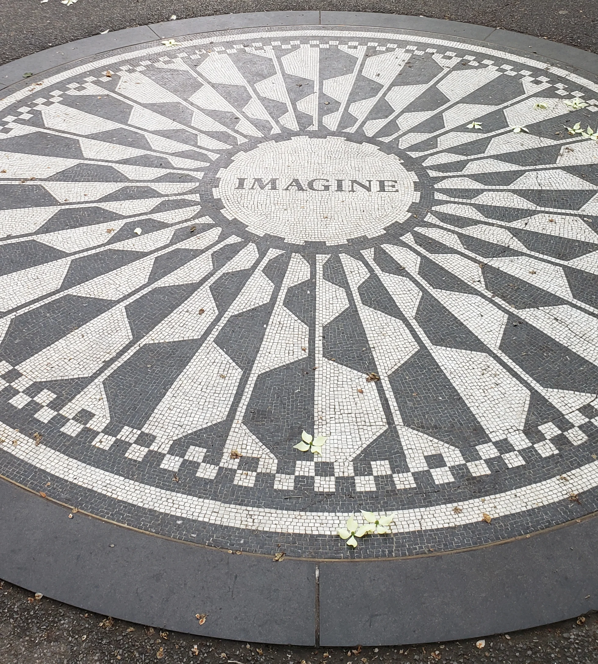 Imagine there's no heaven It's easy if you try No hell below us Above us only sky Imagine all the people living for today Imagine there's no countries It isn't hard to do Nothing to kill or die for And no religion too Imagine all the people living life in peace, you You may say I'm a dreamer But I'm not the only one I hope some day you'll join us And the world will be as one Imagine no possessions I wonder if you can No need for greed or hunger A brotherhood of man Imagine all the people sharing all the world, you You may say I'm a dreamer But I'm not the only one I hope some day you'll join us And the world will be as one - John Lennon