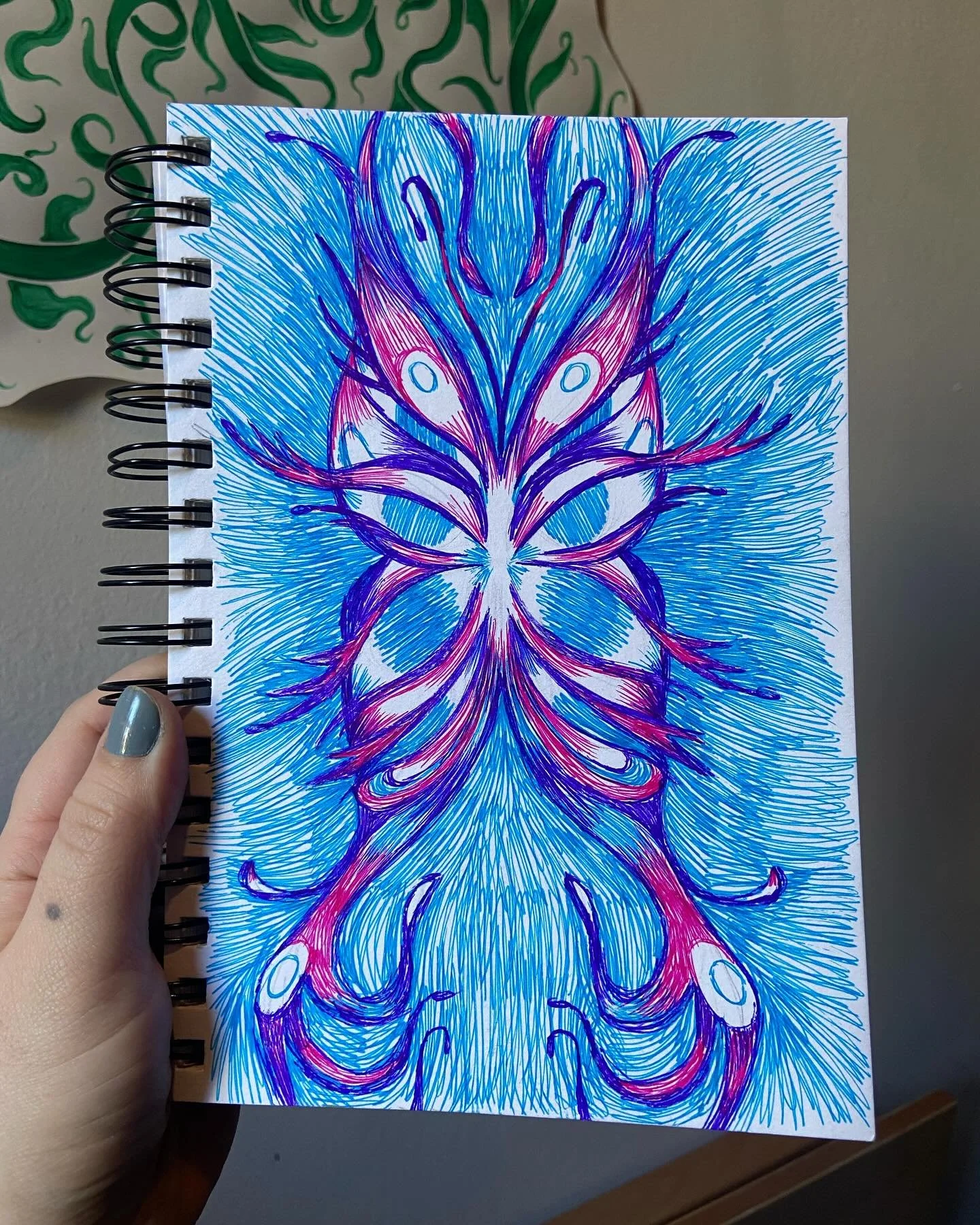 🦋🖊️🩵

#papermate #pendrawing #pensketch