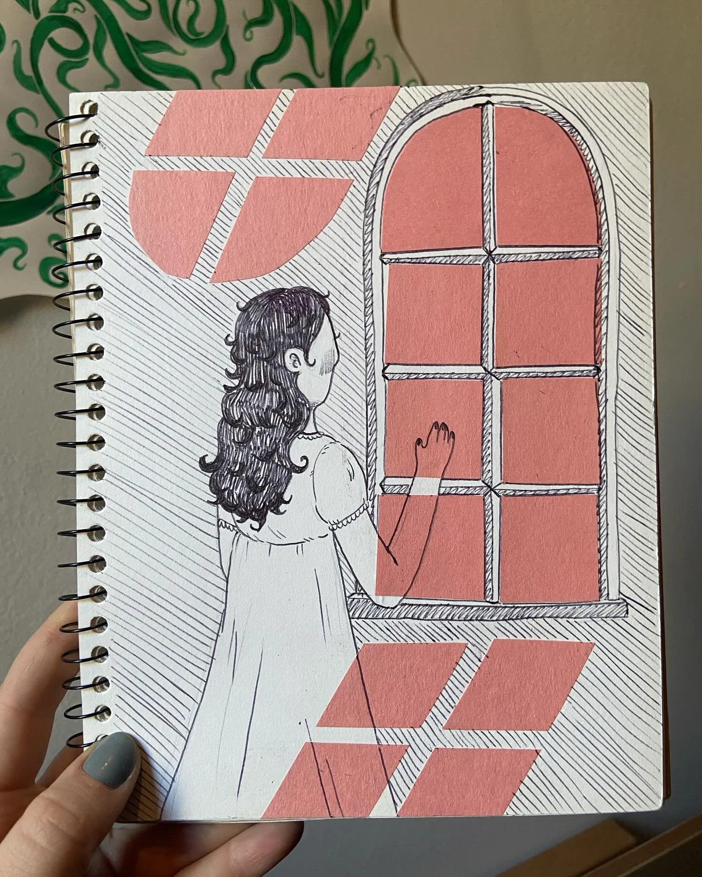 Been obsessed w this song lately

#katebush #wutheringheights #sketchbook #ballpointpenart