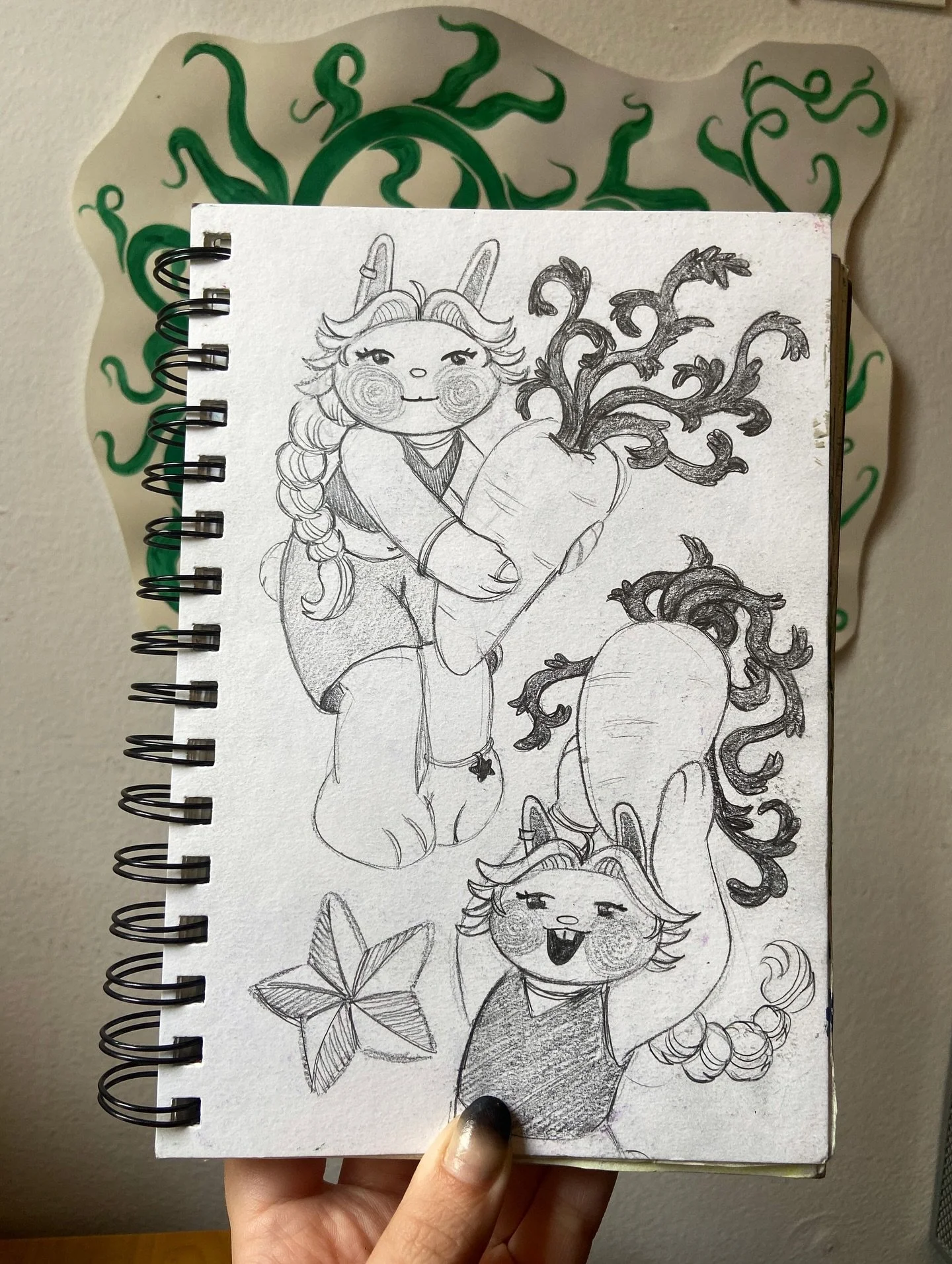 More sketchbook! 🥕🐰

#sketchbook #bunnysketch #cutsketch #cuteart