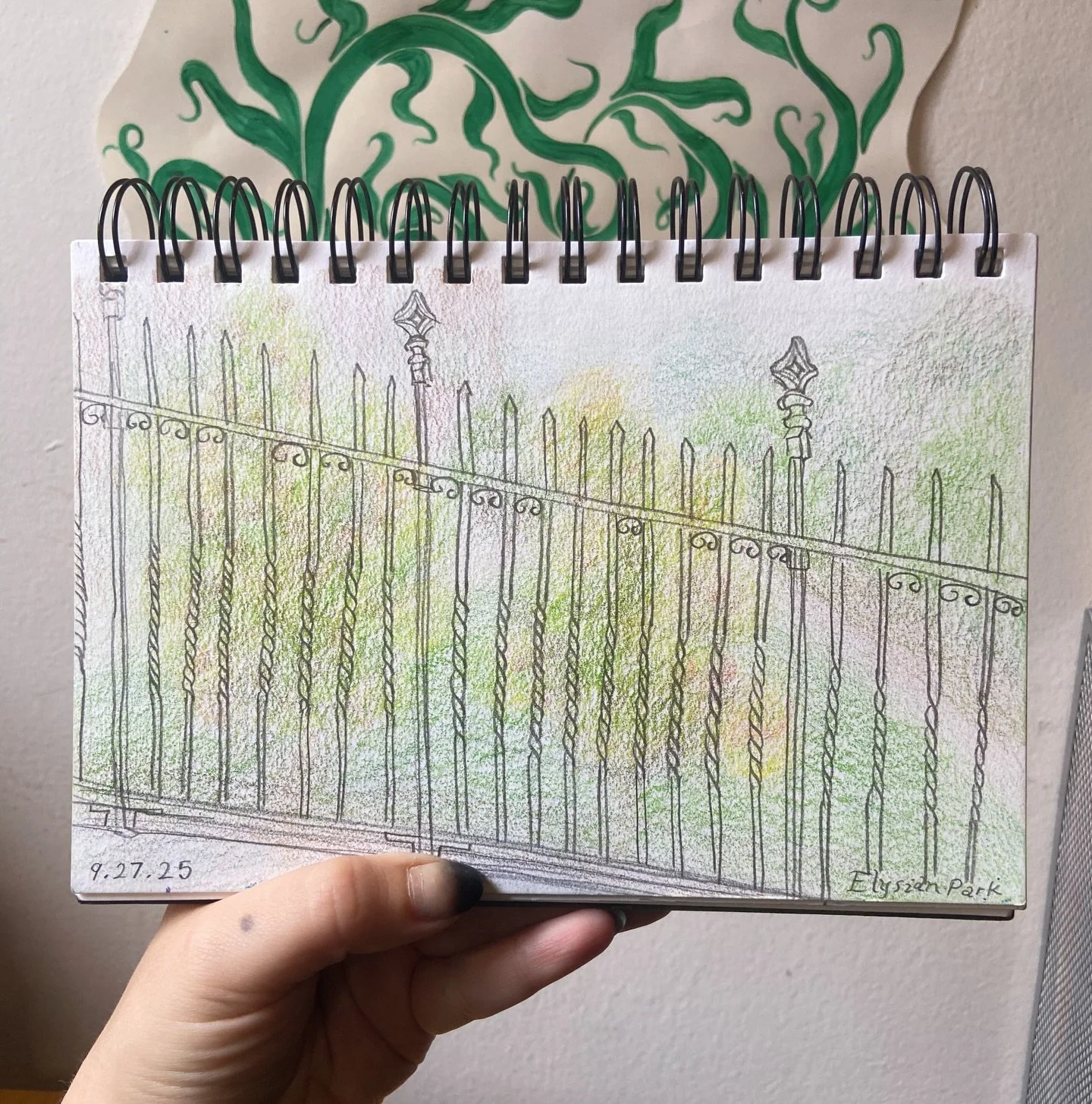 Some #sketchbook from around Hoboken