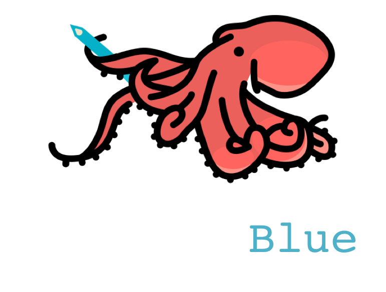 Lu Goes Blue