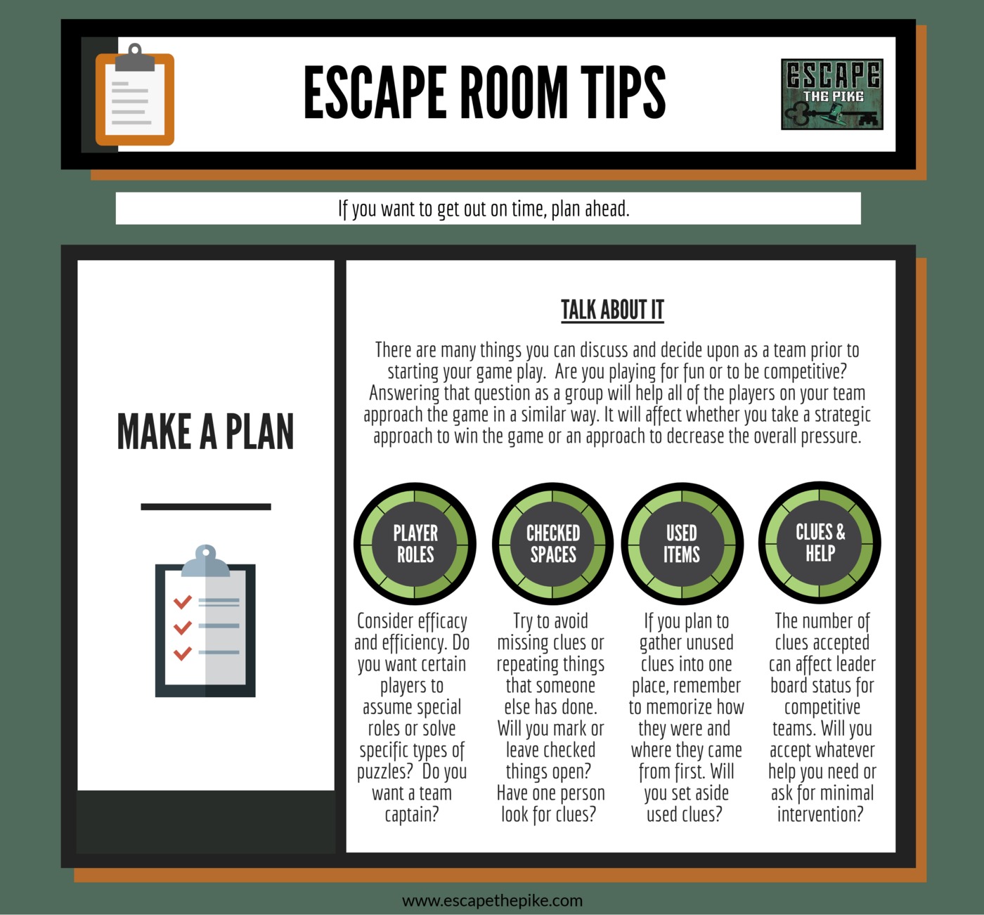 Tips Strategies Escape The Pike Escape Room Games