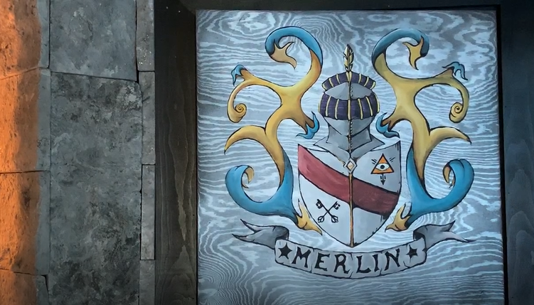 Merlin's Vision- Coat of Arms