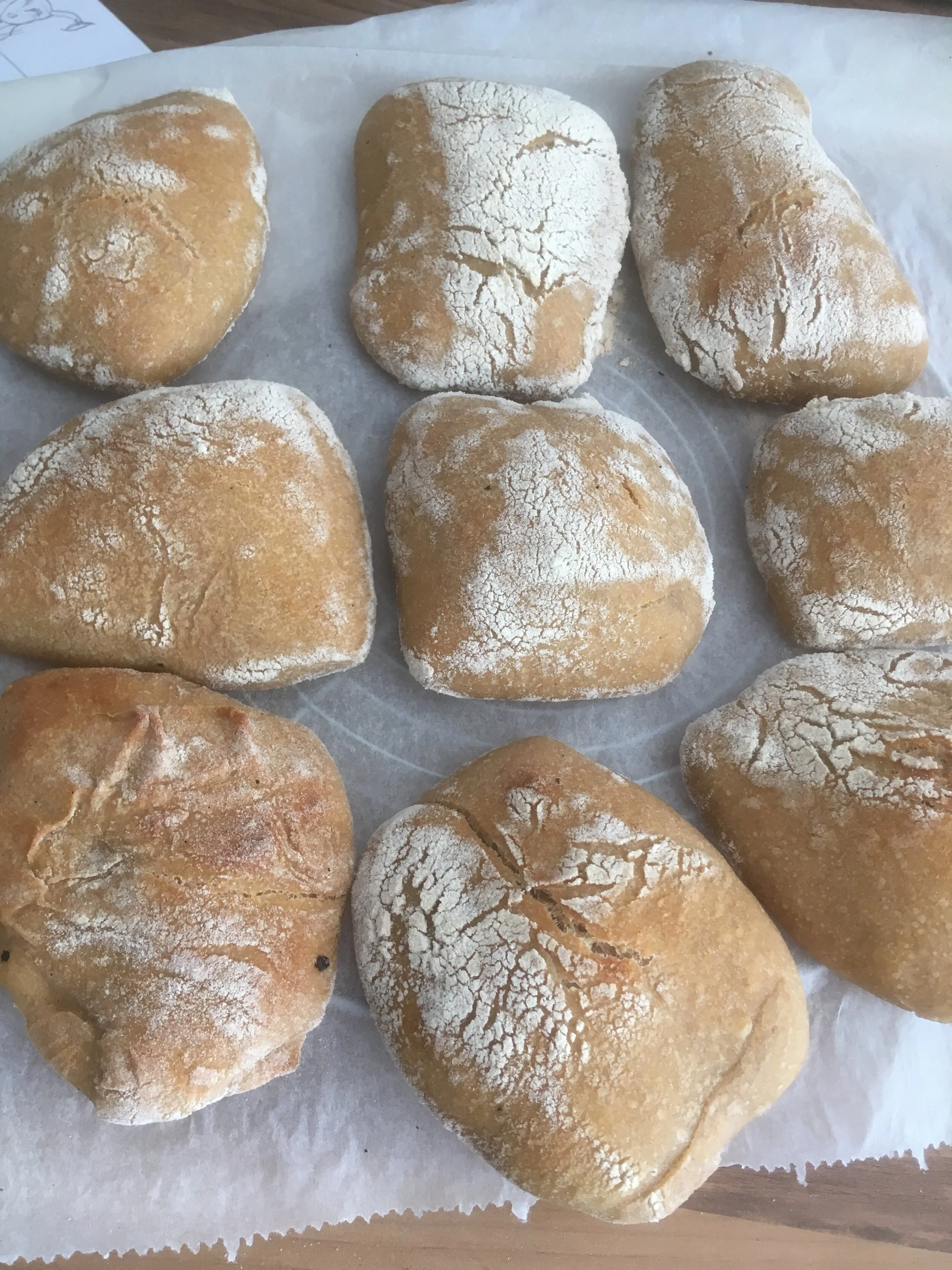 Tarwepistolets met desem