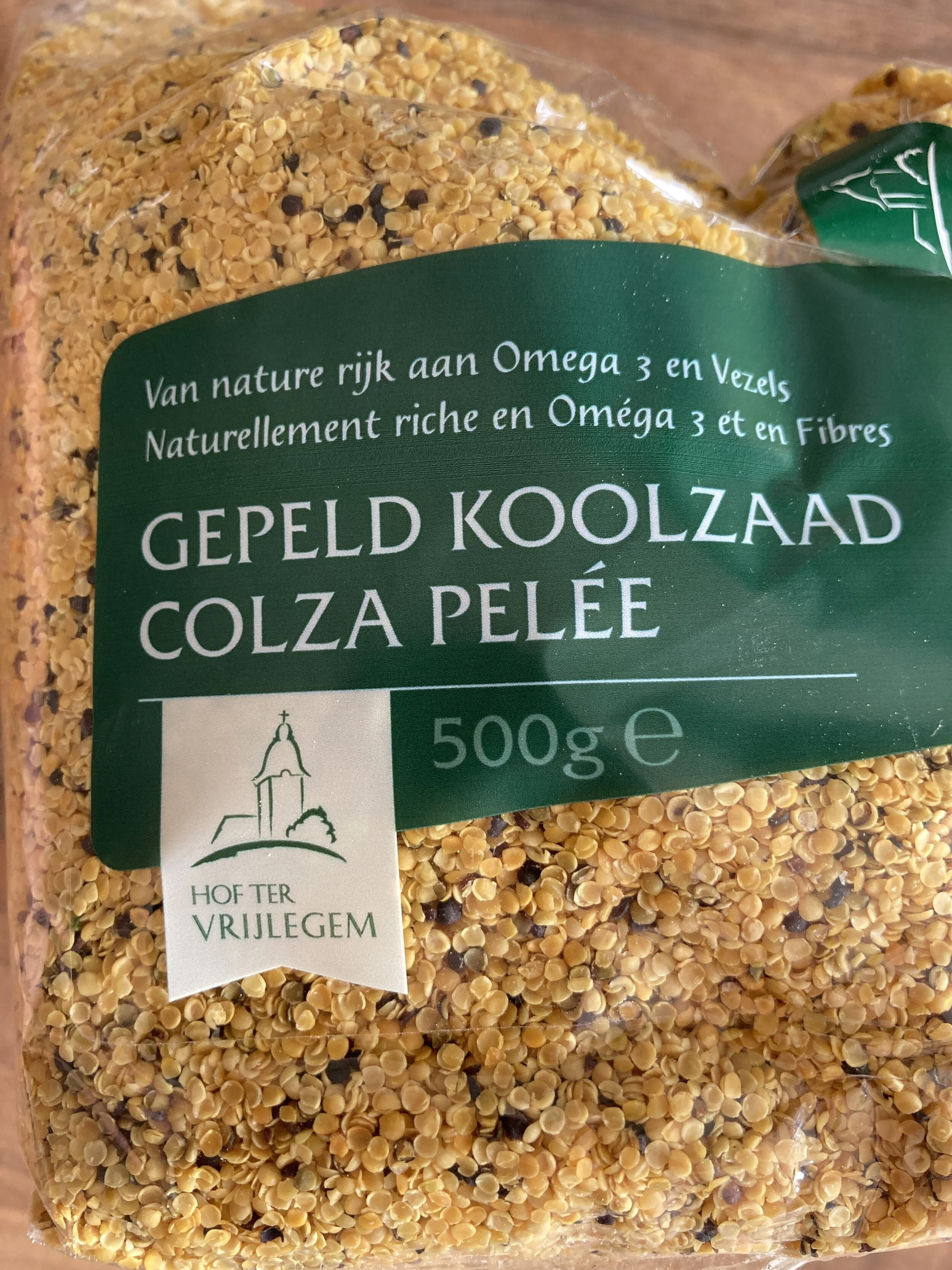 Experiment: Brood met koolzaad - Versie 1