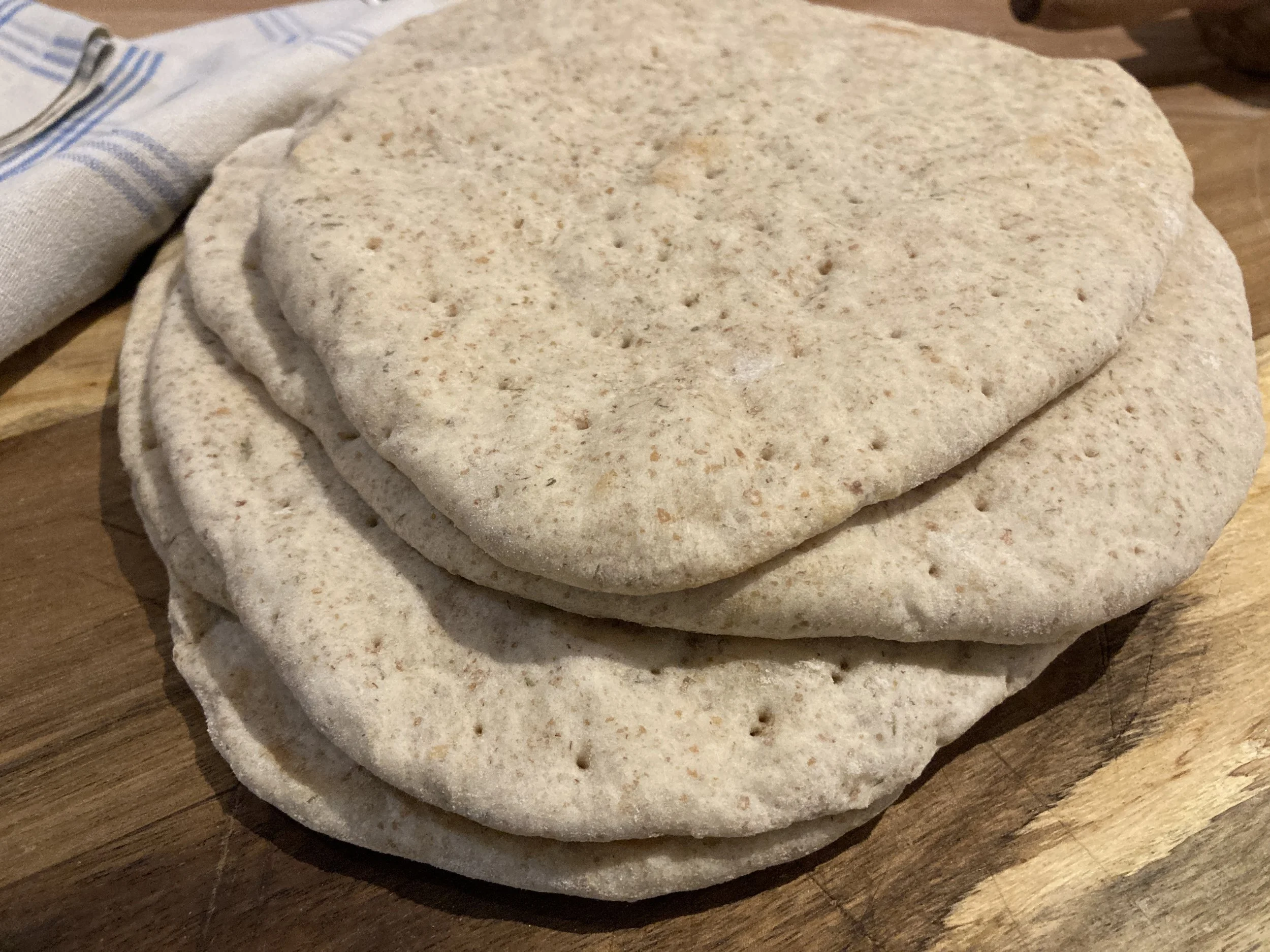 Zweeds platbrood met melk