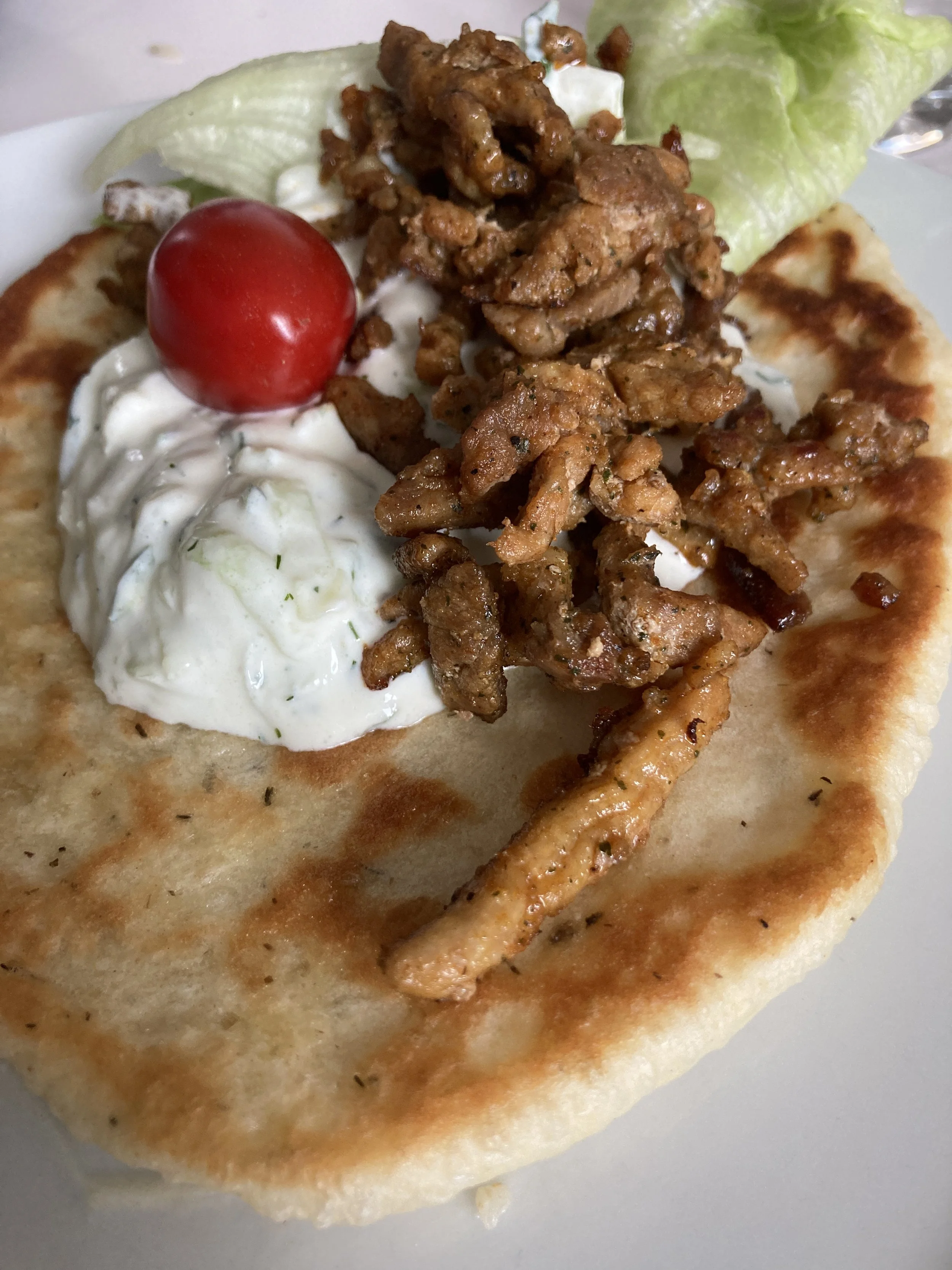 Grieks pitabrood voor gyros