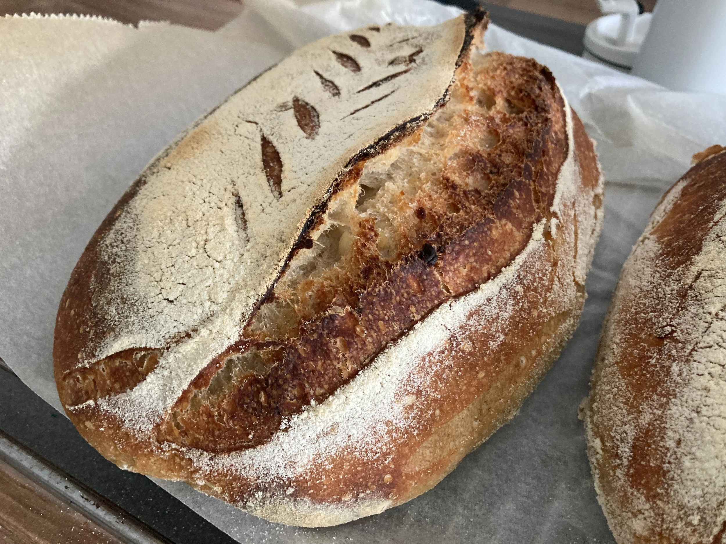 Desembrood met aardappelen