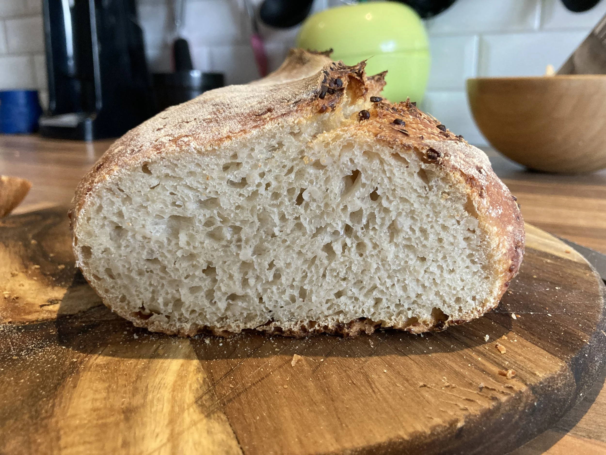 Speltbrood met parelcouscous