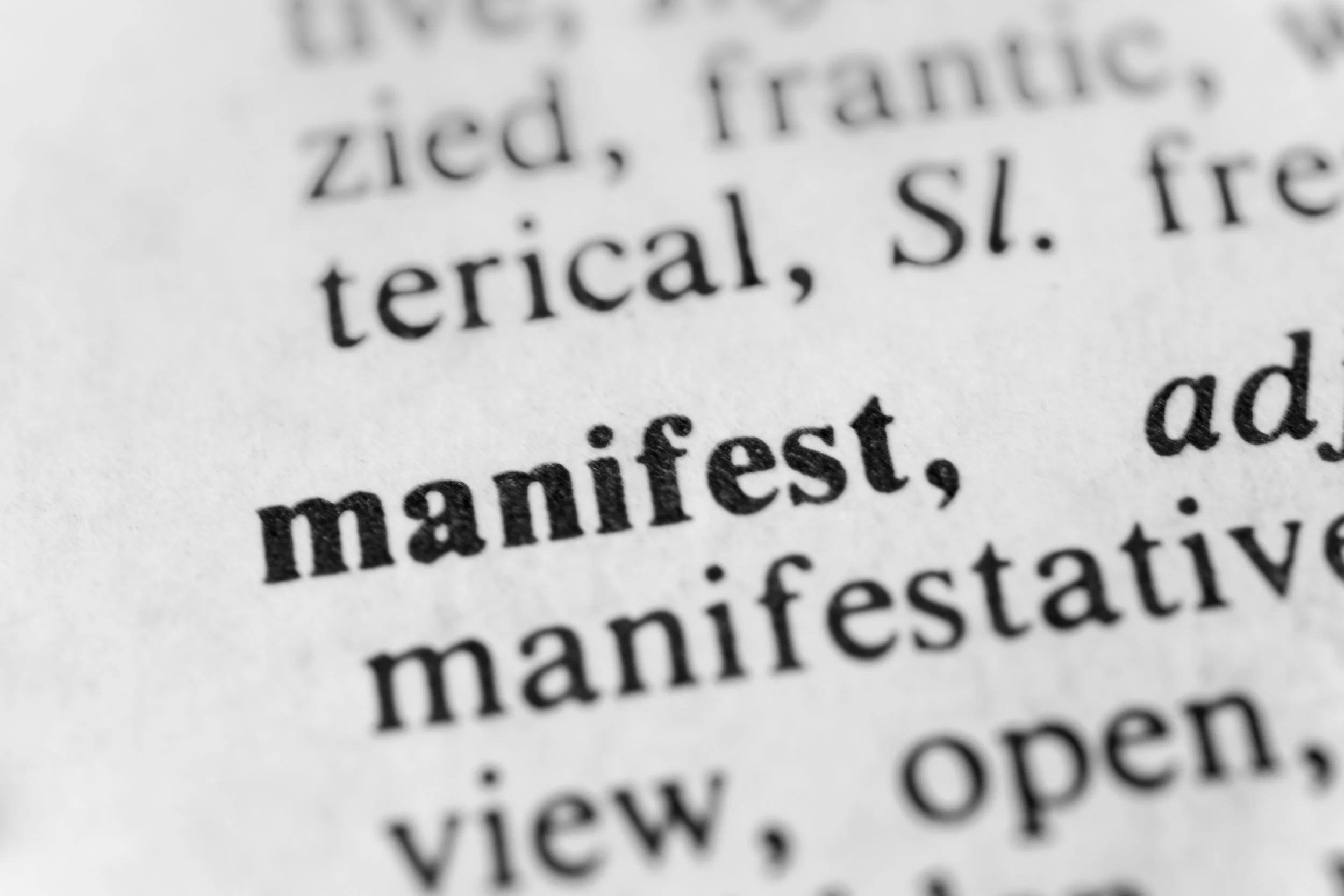How to Manifest What You Want