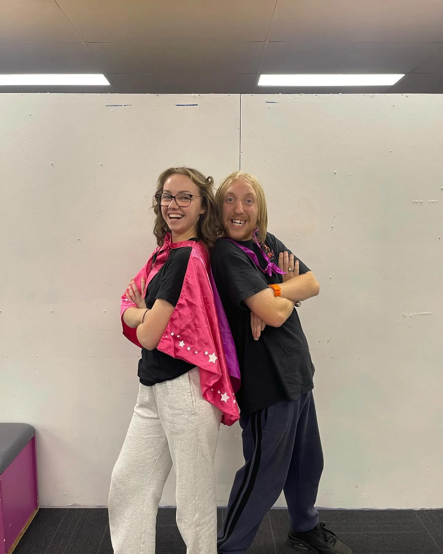 Things got a bit spooky on Halloween at InMove 👻
Witches, superhero&rsquo;s and even wrestlers were out in full force practicing for our upcoming concert. Tickets available now! 🎟️
#halloween #inmove #concertseason