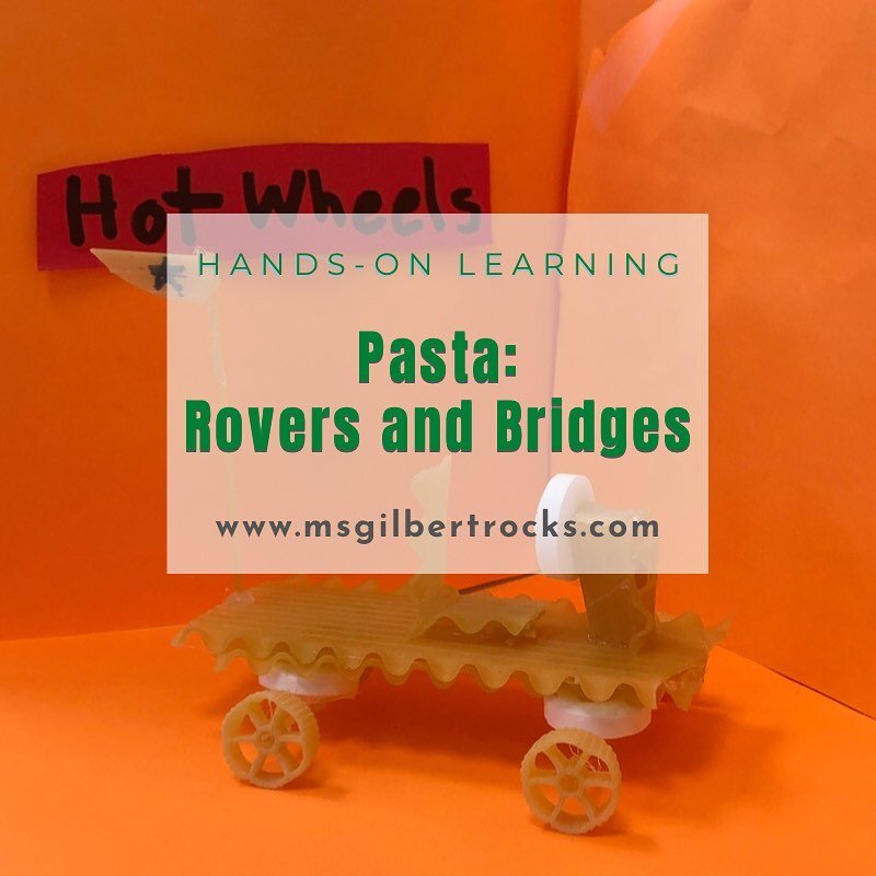 Wrapped up before Thanksgiving break this year&hellip;all you could possibly want to know (and more) about our pasta rovers and bridges in math class. Great job, students! Thanks to Aimee for joining in with the bridges this year!!⁣
⁣
Read all about 
