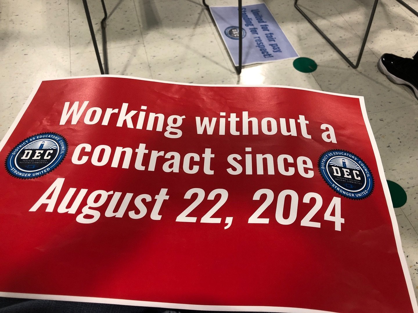 Support your local teachers in D65.