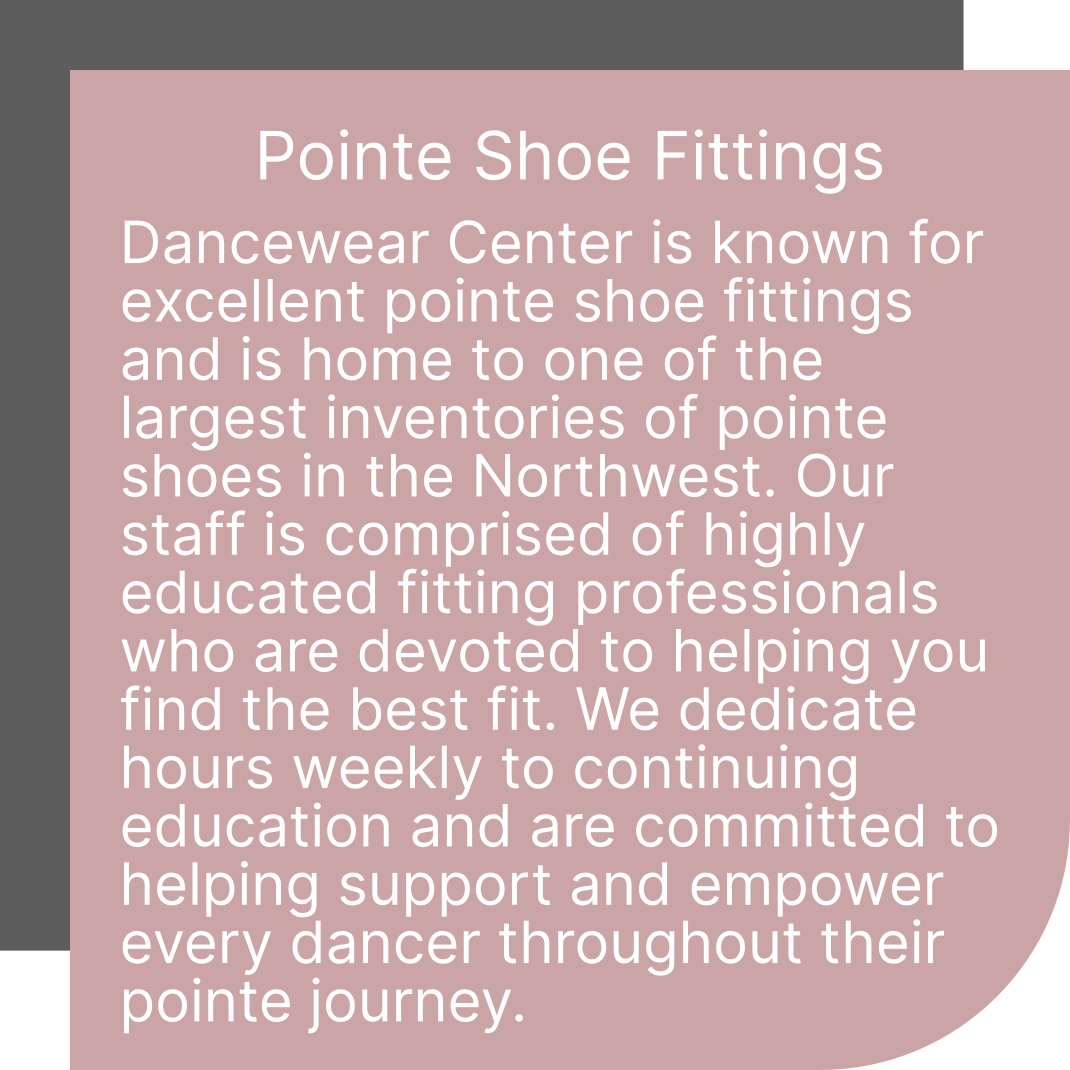 Book an Appointment — Dancewear Center