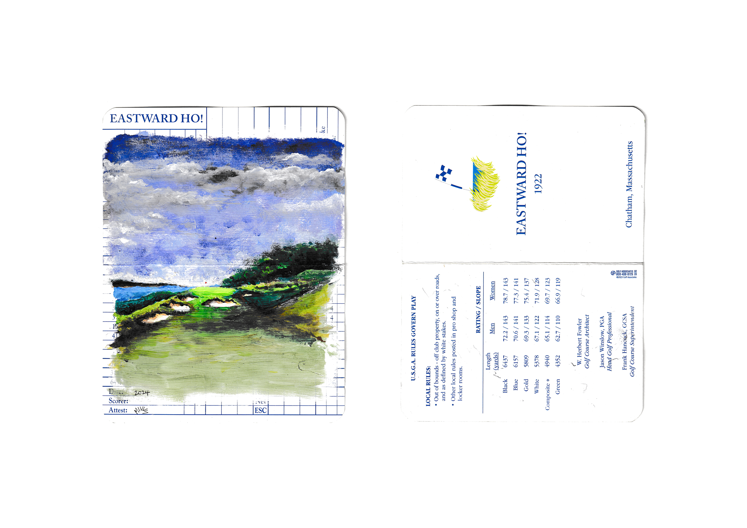 Scorecard that paints a picture (Eastward Ho!)