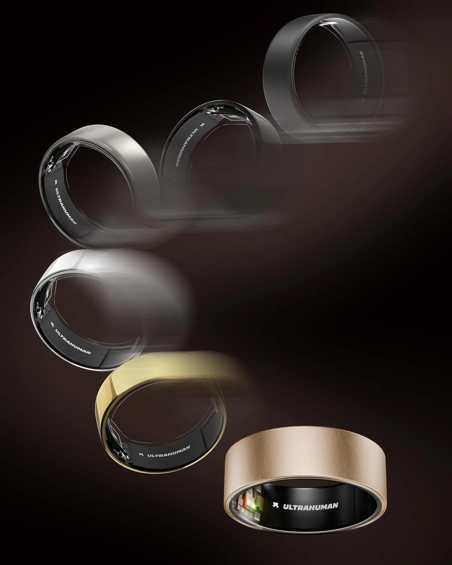 Introducing @ultrahumanhq Brushed Rose Gold, a remarkable new aesthetic combined with the comfort of the Ring AIR. Whether you&rsquo;re crushing a morning run, focusing at work, or winding down for better sleep, the Brushed Rose Gold finish moves wit