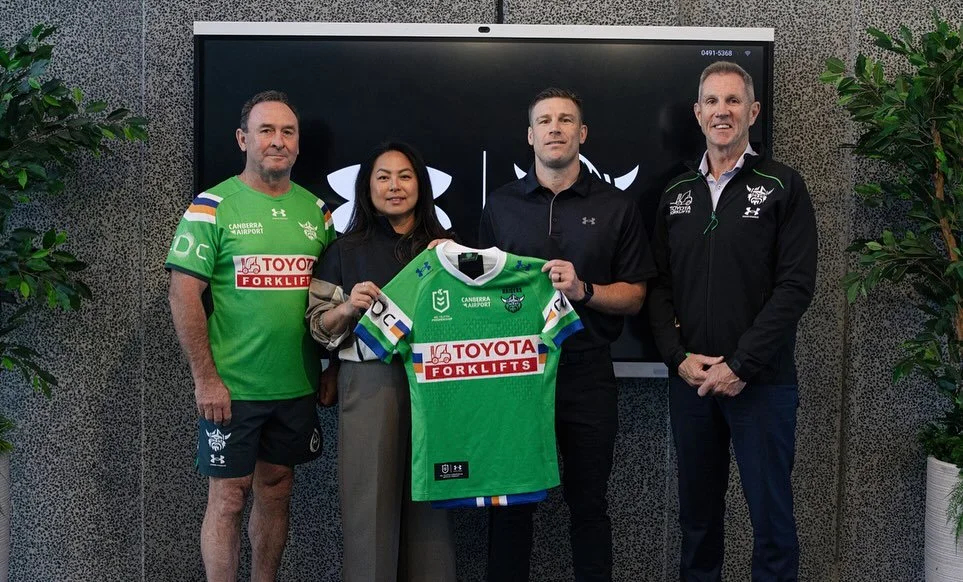 @underarmourau have announced a five-year partnership with the @raiderscanberra marking its first-ever NRL club collaboration 💚🏉
 
From the 2026 NRL season, the Raiders will step out in an all-new kit created by Under Armour, covering all on-field,