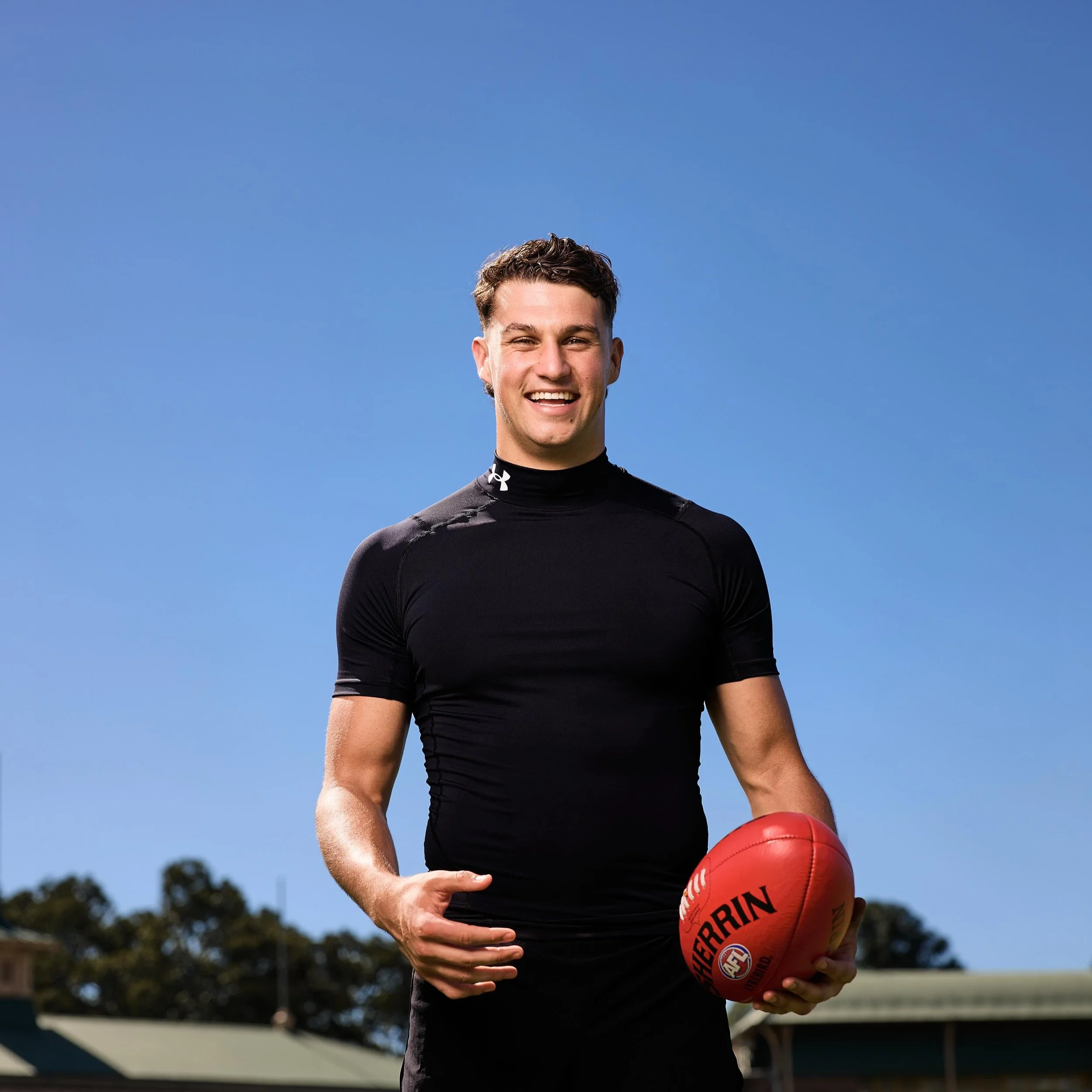 @underarmourau 🔒&rsquo;s in @gwsgiants rising star @finncallaghann marking a major milestone as the brand&rsquo;s first men&rsquo;s AFL athlete in Australia.

SPEAK UP for more info: emily@speakcommunications.com.au