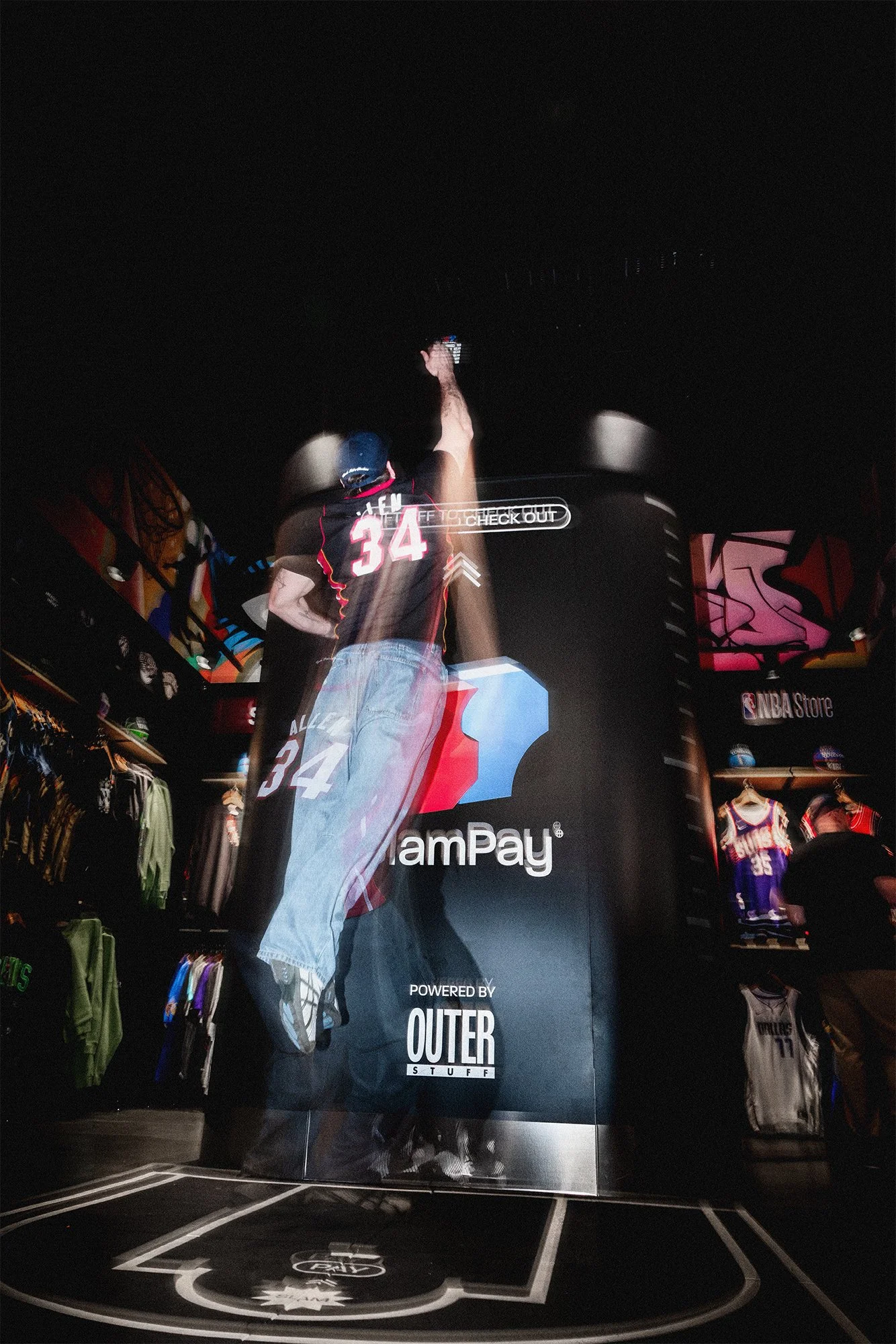 SLAMPAY X NBA STORE LAUNCH