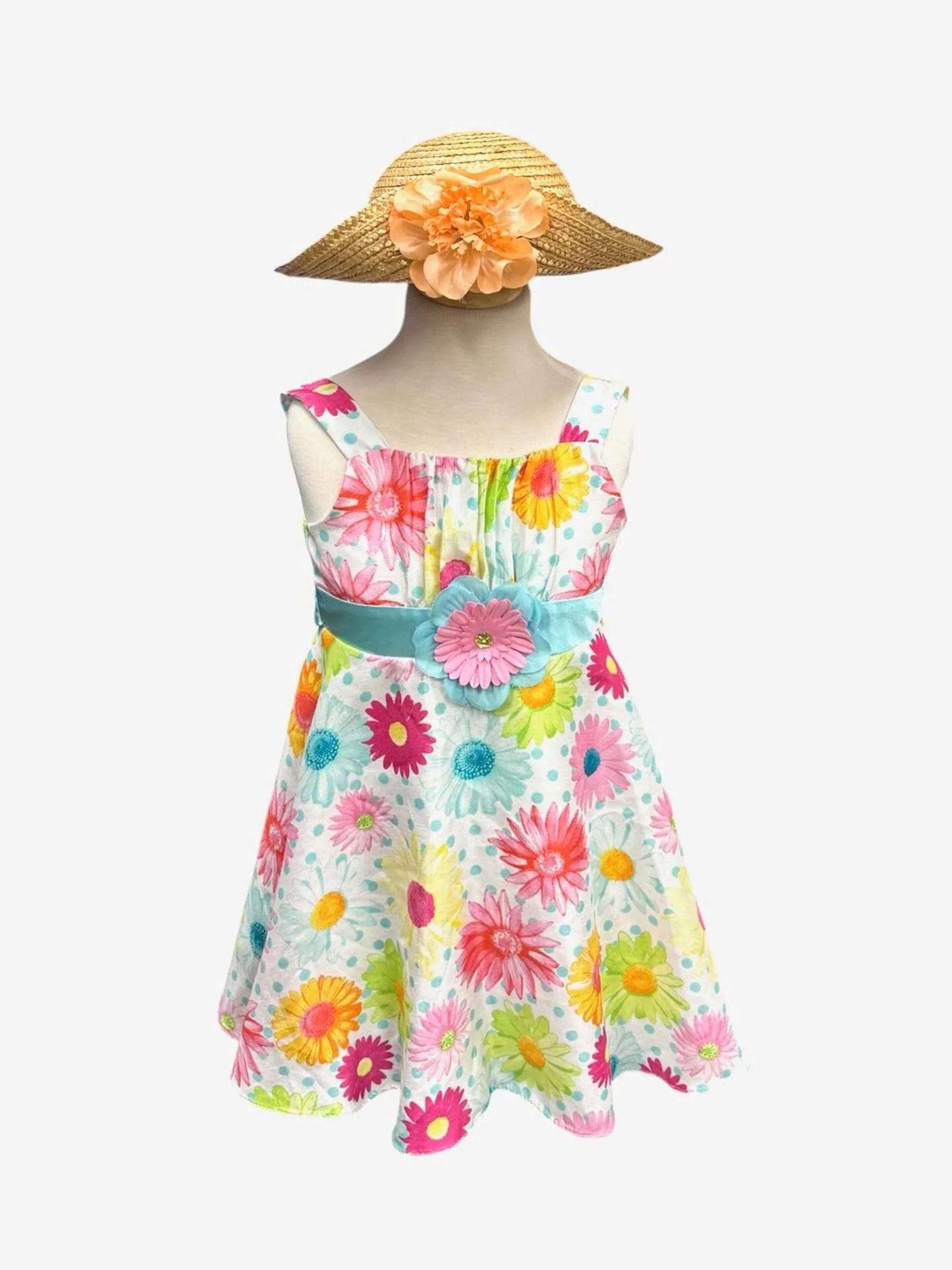 Young Land Dress, Size 4T, $16.95
Child&rsquo;s Sun Hat $8.95