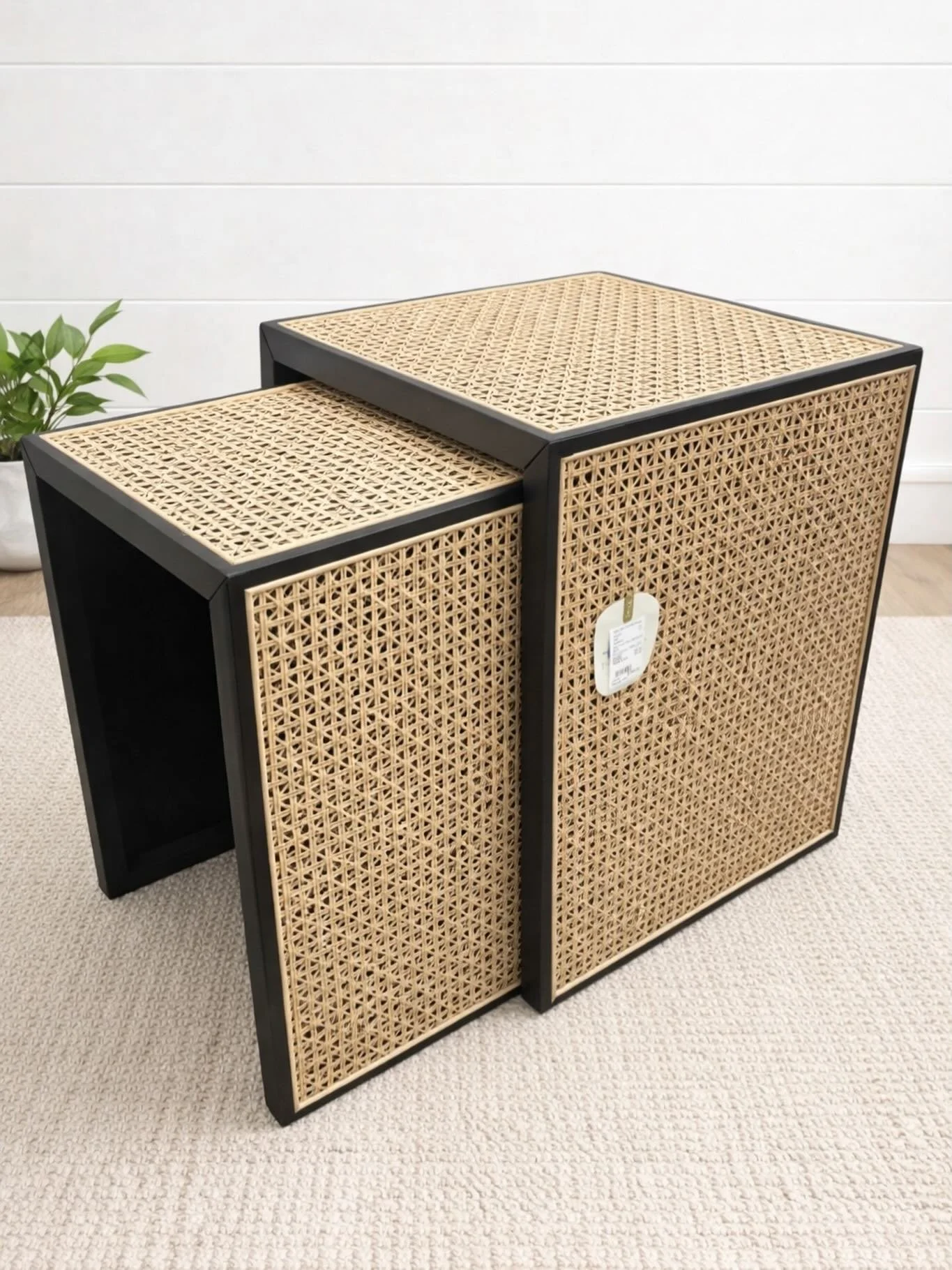 Pair of Threshold Nesting Tables $109.95 (Retail $180.00)
Measures 22&rdquo;T and 24&rdquo; T