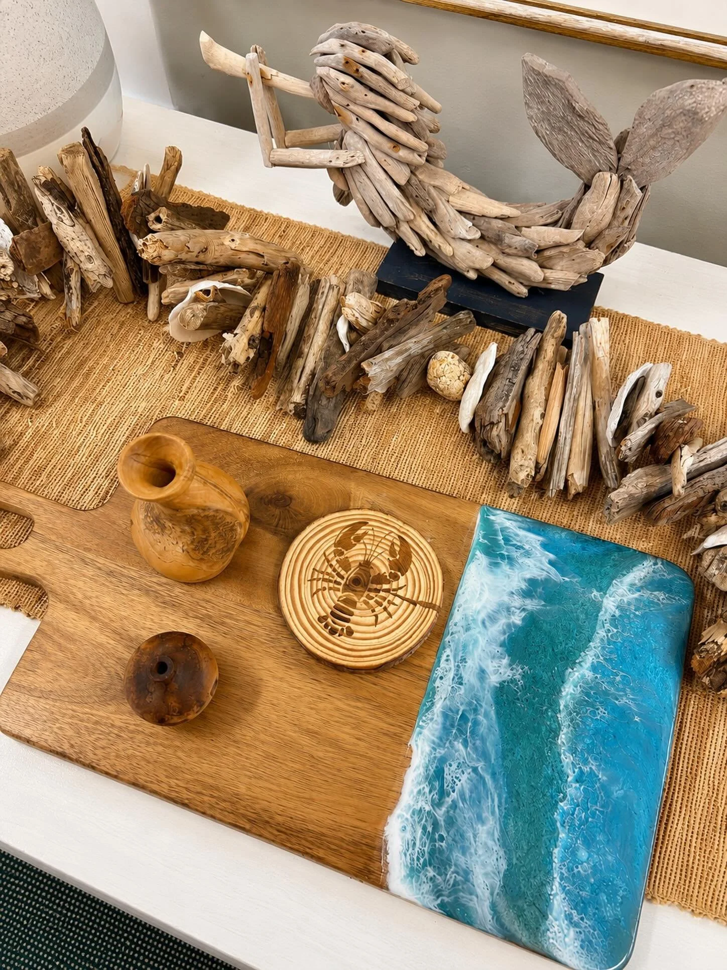 Coastal treasures, handcrafted beauty, and shoreline charm 🌊🐚
