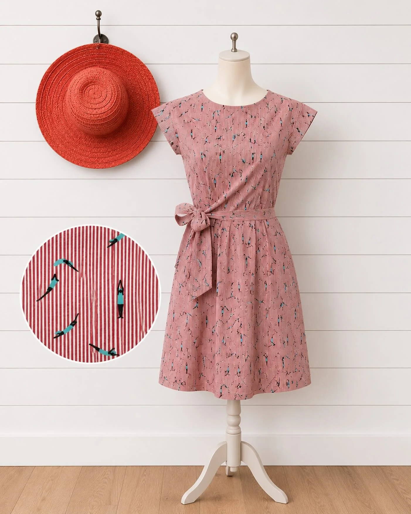 Maeve dress, size 6, $42.95

Sun hat $22.95
