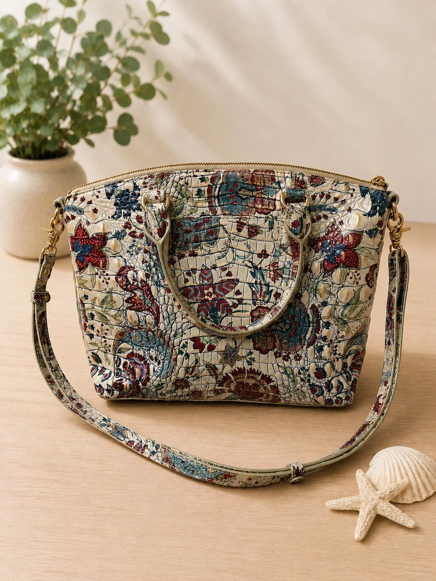 Brahmin leather crossbody $168.95