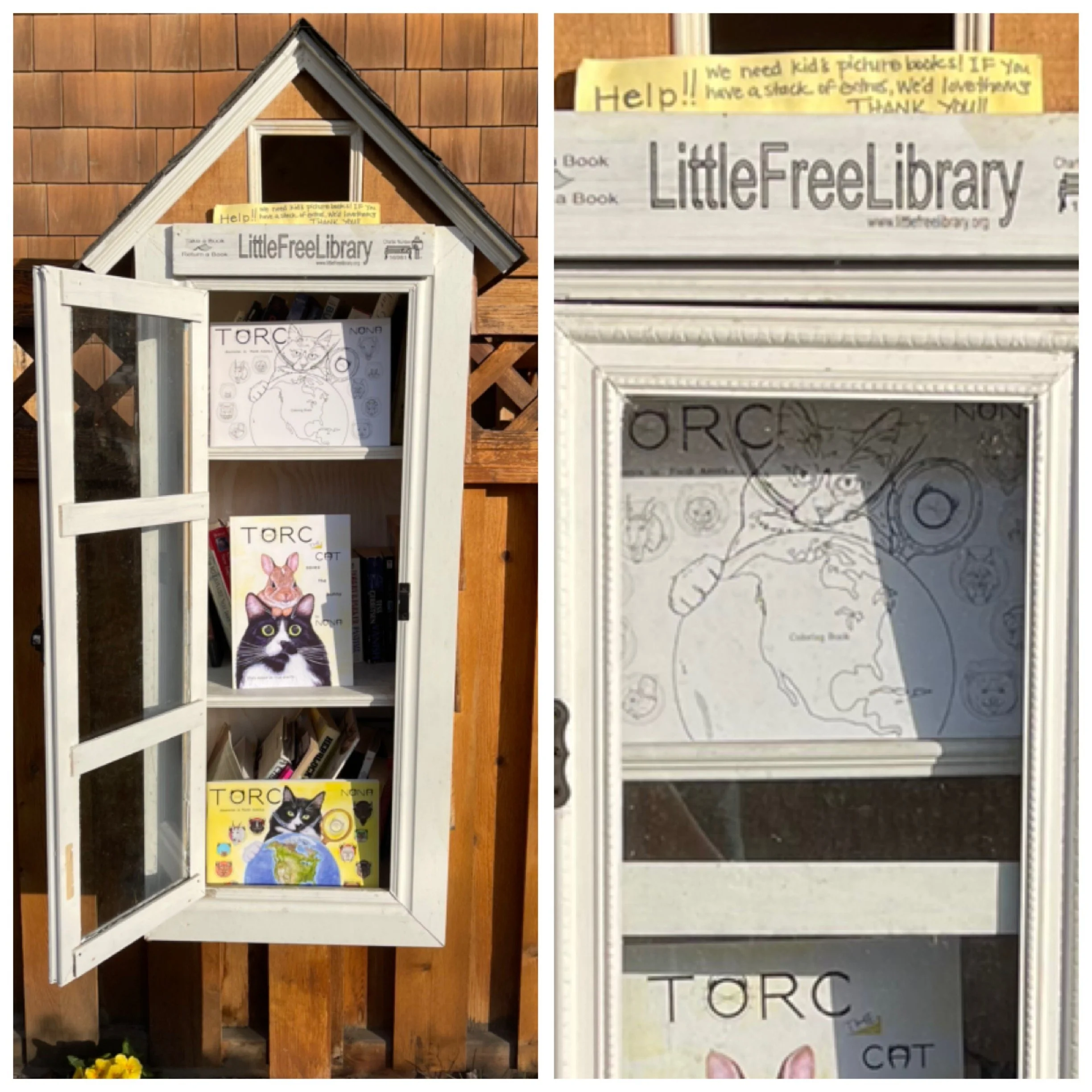  Idaho Little Free Libraries visited by TORC THE CAT