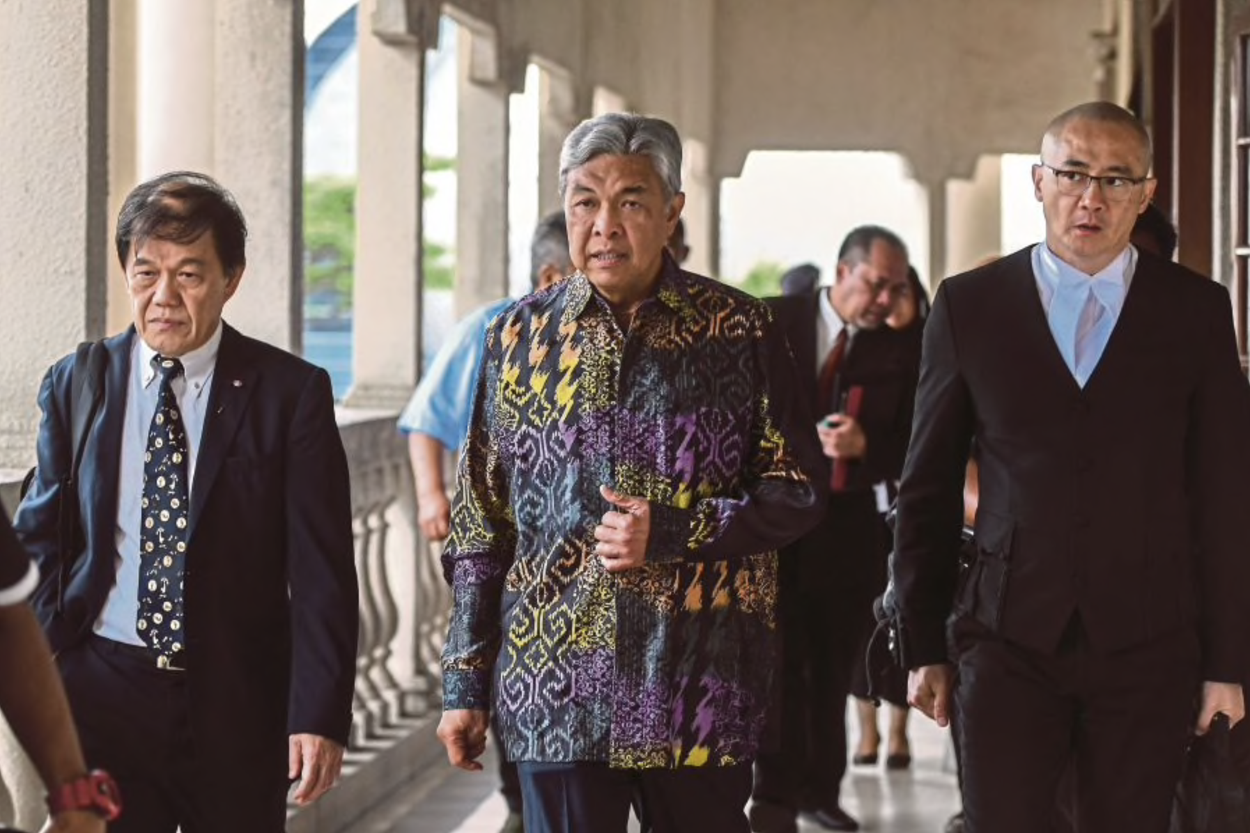 Umno president Datuk Seri Dr Ahmad Zahid Hamidi was today slapped with an additional criminal breach of trust (CBT) charge involving RM260,000 belonging to Yayasan Akalbudi. (Bernama photo)
