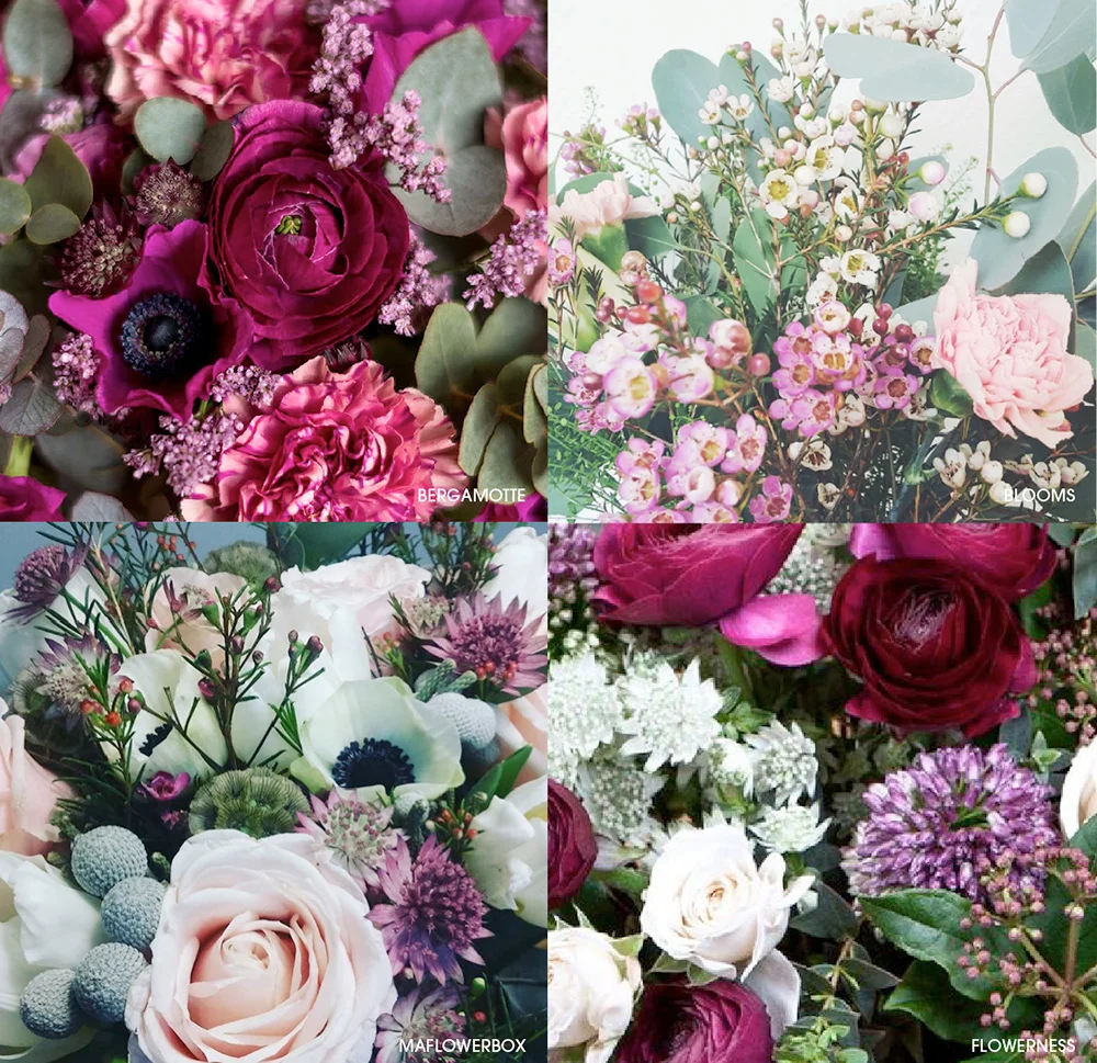 un beau bouquet pour la saint valentin